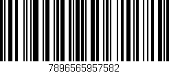 Código de barras (EAN, GTIN, SKU, ISBN): '7896565957582'