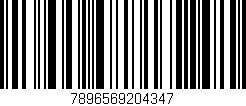 Código de barras (EAN, GTIN, SKU, ISBN): '7896569204347'