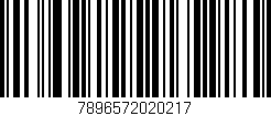 Código de barras (EAN, GTIN, SKU, ISBN): '7896572020217'