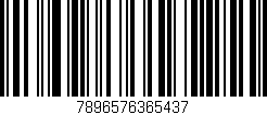 Código de barras (EAN, GTIN, SKU, ISBN): '7896576365437'