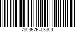 Código de barras (EAN, GTIN, SKU, ISBN): '7896576405898'