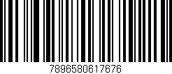 Código de barras (EAN, GTIN, SKU, ISBN): '7896580617676'