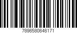 Código de barras (EAN, GTIN, SKU, ISBN): '7896580646171'