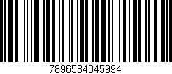 Código de barras (EAN, GTIN, SKU, ISBN): '7896584045994'