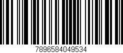 Código de barras (EAN, GTIN, SKU, ISBN): '7896584049534'