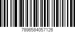 Código de barras (EAN, GTIN, SKU, ISBN): '7896584057126'