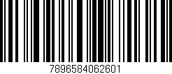 Código de barras (EAN, GTIN, SKU, ISBN): '7896584062601'