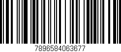 Código de barras (EAN, GTIN, SKU, ISBN): '7896584063677'