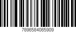 Código de barras (EAN, GTIN, SKU, ISBN): '7896584065909'