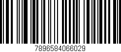 Código de barras (EAN, GTIN, SKU, ISBN): '7896584066029'