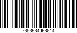 Código de barras (EAN, GTIN, SKU, ISBN): '7896584066814'