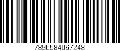 Código de barras (EAN, GTIN, SKU, ISBN): '7896584067248'