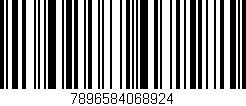 Código de barras (EAN, GTIN, SKU, ISBN): '7896584068924'