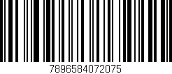 Código de barras (EAN, GTIN, SKU, ISBN): '7896584072075'