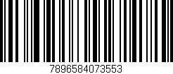 Código de barras (EAN, GTIN, SKU, ISBN): '7896584073553'