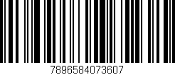 Código de barras (EAN, GTIN, SKU, ISBN): '7896584073607'