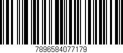 Código de barras (EAN, GTIN, SKU, ISBN): '7896584077179'