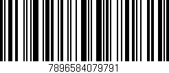 Código de barras (EAN, GTIN, SKU, ISBN): '7896584079791'