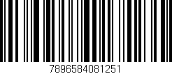 Código de barras (EAN, GTIN, SKU, ISBN): '7896584081251'