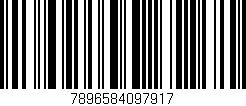 Código de barras (EAN, GTIN, SKU, ISBN): '7896584097917'