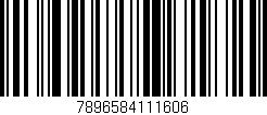 Código de barras (EAN, GTIN, SKU, ISBN): '7896584111606'