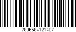 Código de barras (EAN, GTIN, SKU, ISBN): '7896584121407'