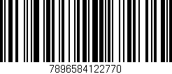 Código de barras (EAN, GTIN, SKU, ISBN): '7896584122770'