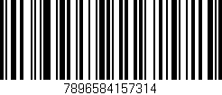 Código de barras (EAN, GTIN, SKU, ISBN): '7896584157314'