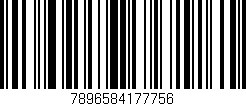 Código de barras (EAN, GTIN, SKU, ISBN): '7896584177756'