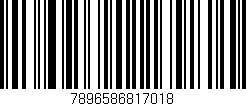 Código de barras (EAN, GTIN, SKU, ISBN): '7896586817018'