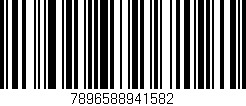 Código de barras (EAN, GTIN, SKU, ISBN): '7896588941582'