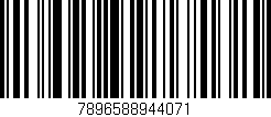 Código de barras (EAN, GTIN, SKU, ISBN): '7896588944071'