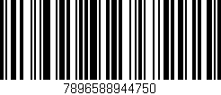 Código de barras (EAN, GTIN, SKU, ISBN): '7896588944750'