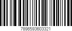 Código de barras (EAN, GTIN, SKU, ISBN): '7896593603321'