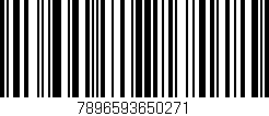 Código de barras (EAN, GTIN, SKU, ISBN): '7896593650271'