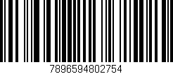 Código de barras (EAN, GTIN, SKU, ISBN): '7896594802754'