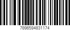 Código de barras (EAN, GTIN, SKU, ISBN): '7896594831174'