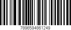 Código de barras (EAN, GTIN, SKU, ISBN): '7896594861249'