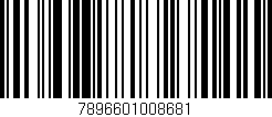 Código de barras (EAN, GTIN, SKU, ISBN): '7896601008681'