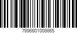 Código de barras (EAN, GTIN, SKU, ISBN): '7896601008865'