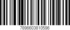 Código de barras (EAN, GTIN, SKU, ISBN): '7896603810596'
