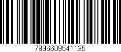Código de barras (EAN, GTIN, SKU, ISBN): '7896609541135'