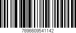 Código de barras (EAN, GTIN, SKU, ISBN): '7896609541142'