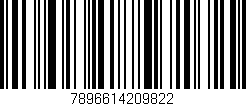 Código de barras (EAN, GTIN, SKU, ISBN): '7896614209822'