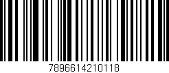 Código de barras (EAN, GTIN, SKU, ISBN): '7896614210118'