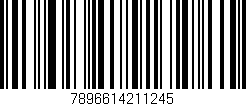 Código de barras (EAN, GTIN, SKU, ISBN): '7896614211245'