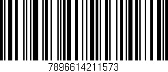 Código de barras (EAN, GTIN, SKU, ISBN): '7896614211573'