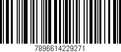 Código de barras (EAN, GTIN, SKU, ISBN): '7896614229271'