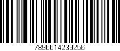 Código de barras (EAN, GTIN, SKU, ISBN): '7896614239256'
