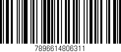 Código de barras (EAN, GTIN, SKU, ISBN): '7896614806311'